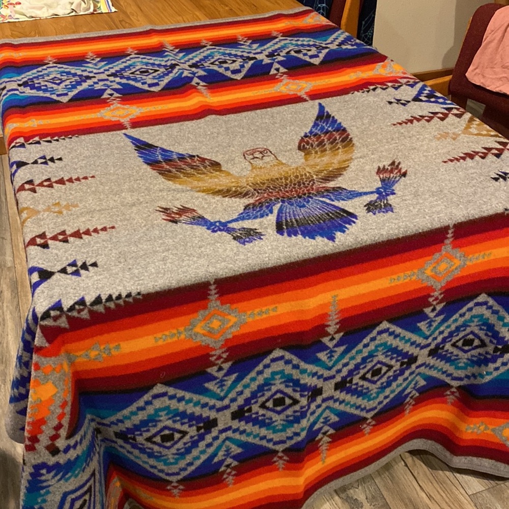 Beaver state Pendleton wool blanket
